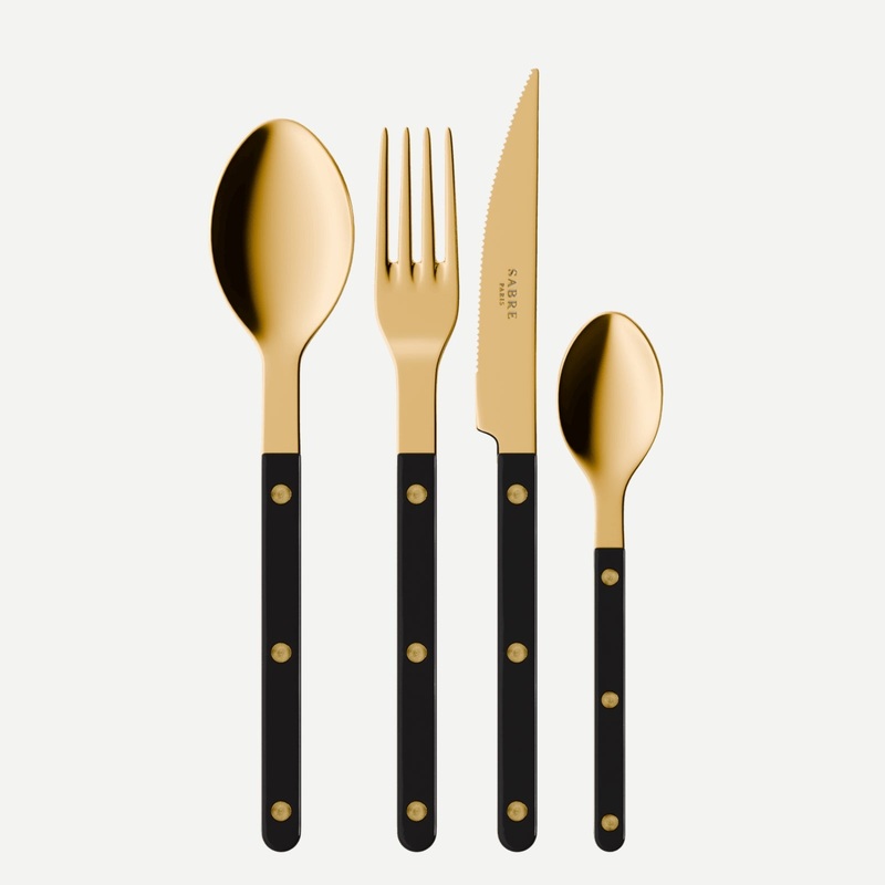 Bistrot Gold Solid, Black