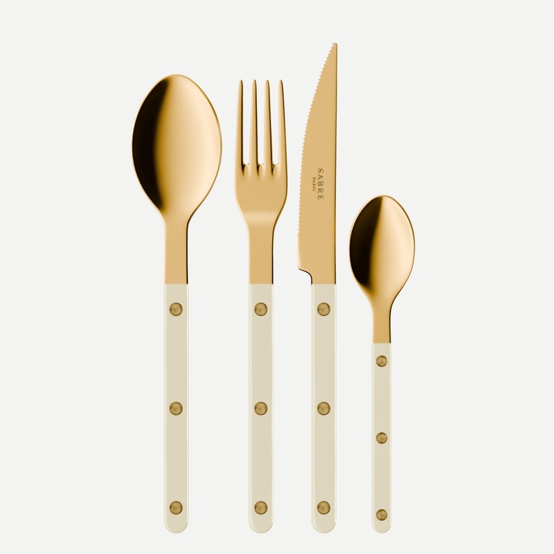 Bistrot Gold Solid, Ivory