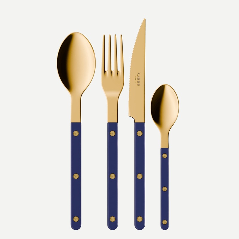 Bistrot Gold Solid, Navy blue