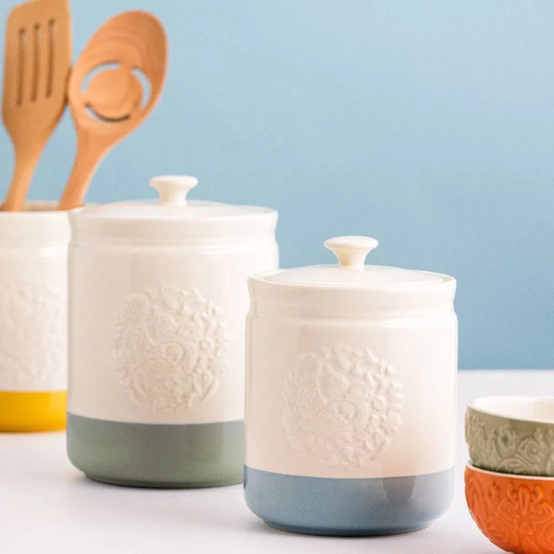 MasonCashHometoRoostSmallStorageJar