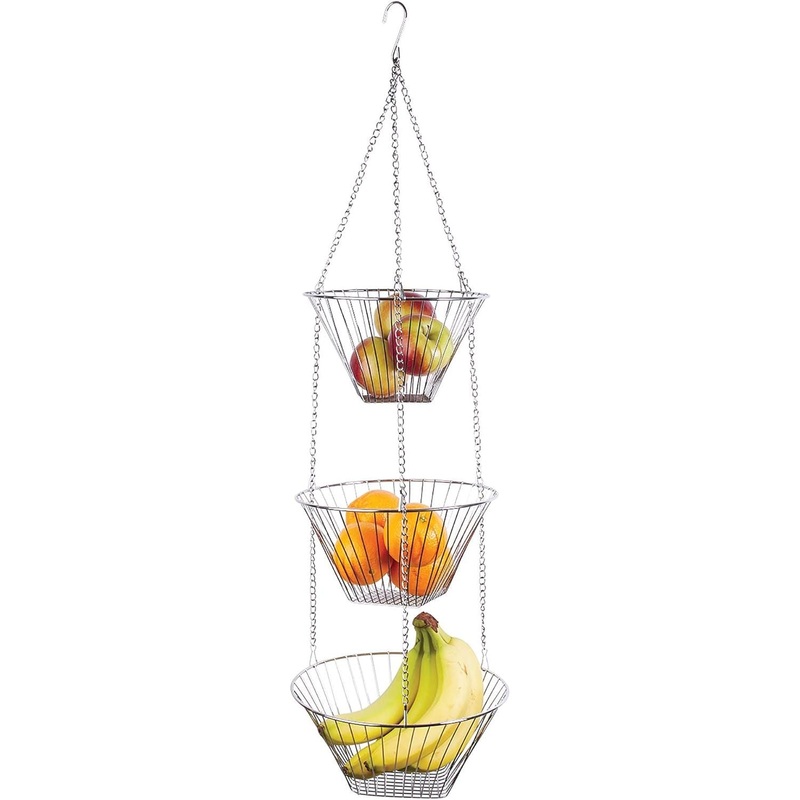 FoxRunThreeTierHangingWireBaskets