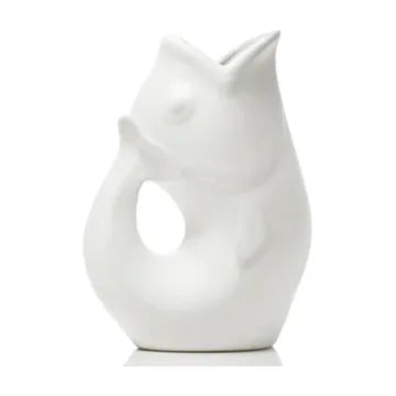 Gurgle Pot  42 oz - Matte White