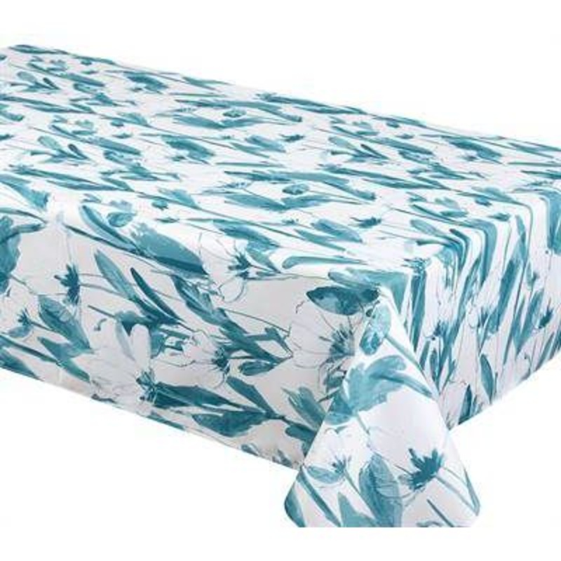 Natalia Blue Tablecloth 58 x 94"