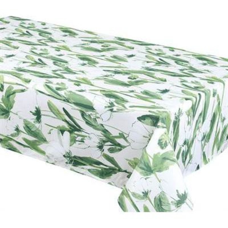 Natalia Green Tablecloth 58 x 94"