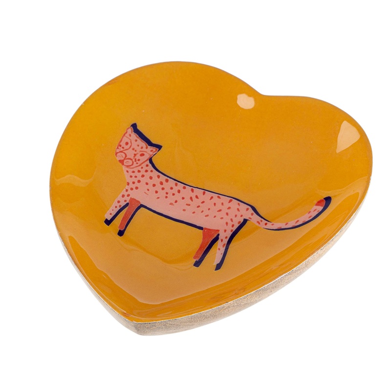 Ochre Cat Trinket Dish