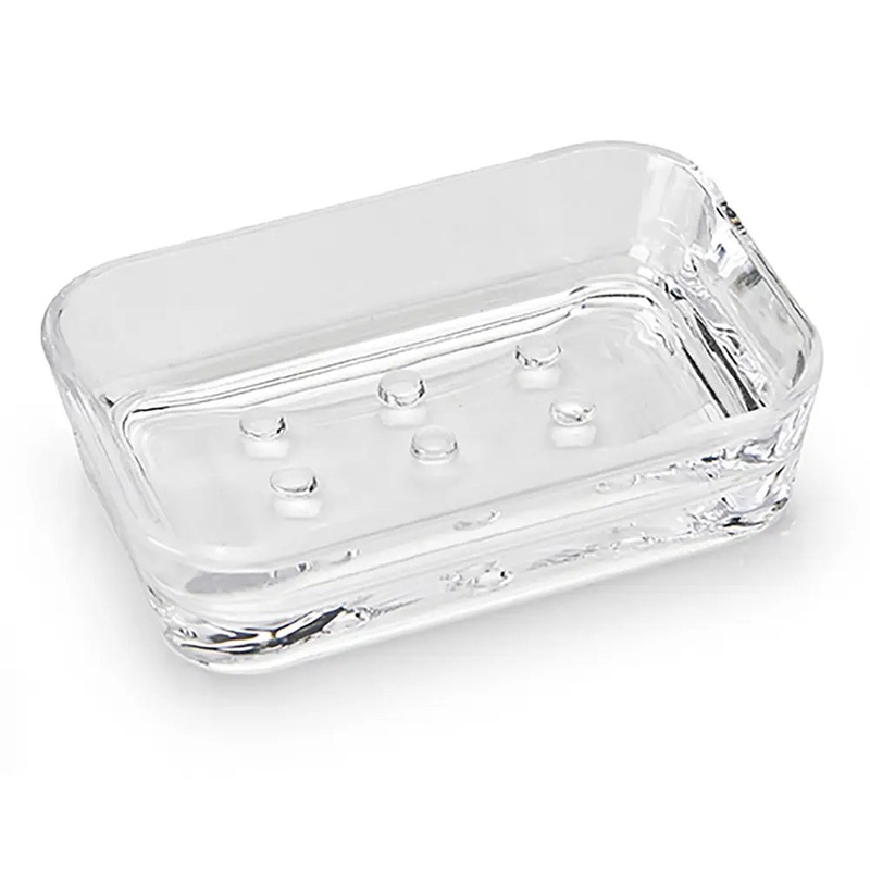 Optiks Clear Acrylic Soap Dish