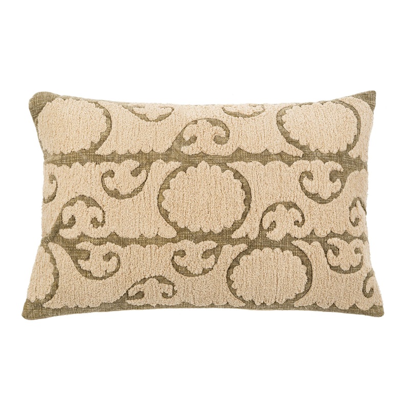 Sage Suzani Boucle Pillow