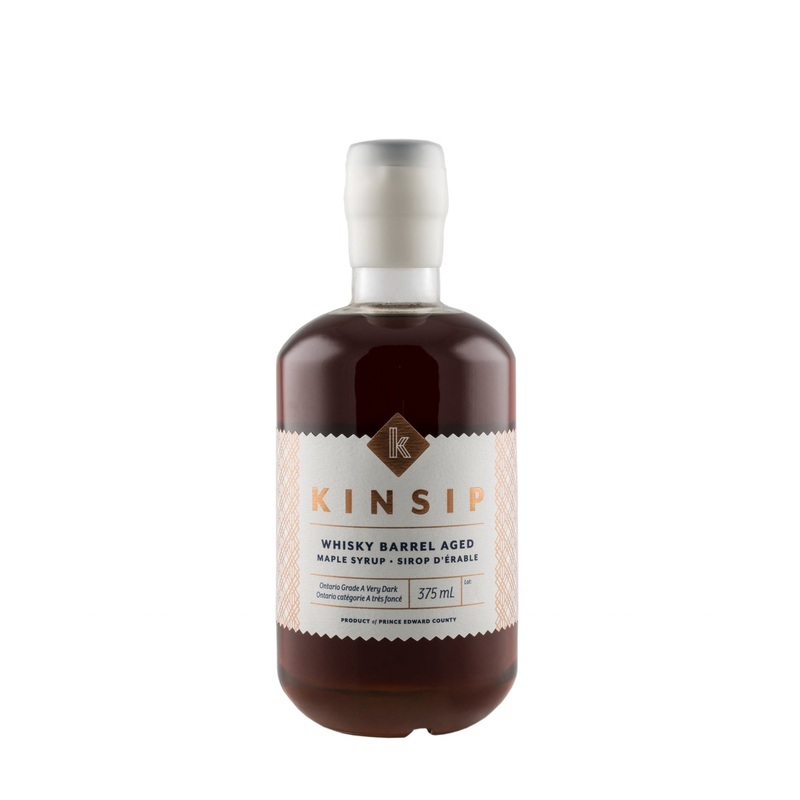 Kinsip Whiskey Barrel Aged Maple Syrup