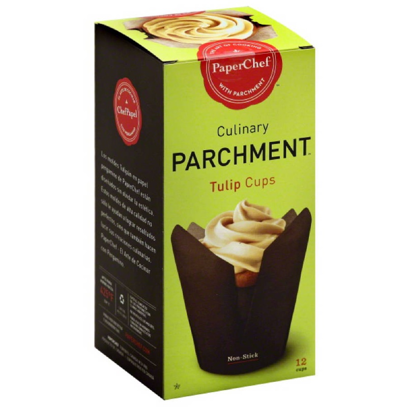Parchment Tulip Baking Cups