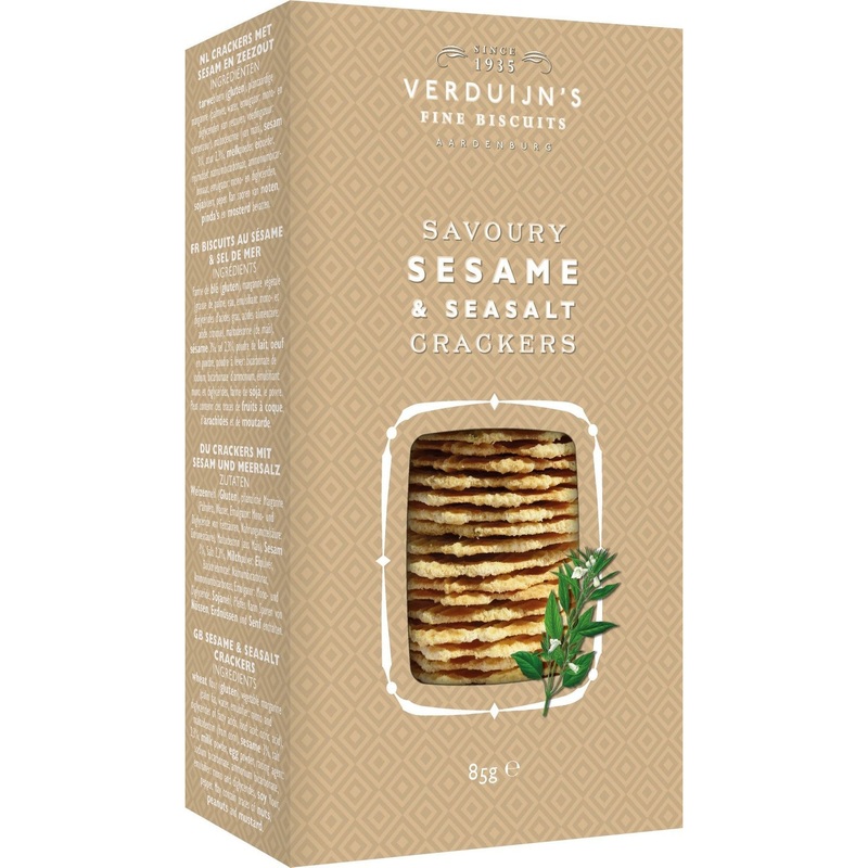 Sesame & Sea Salt Crackers