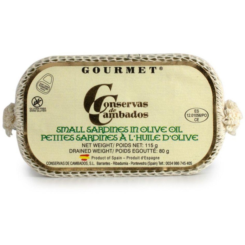 Small Sardines in Olive Oil