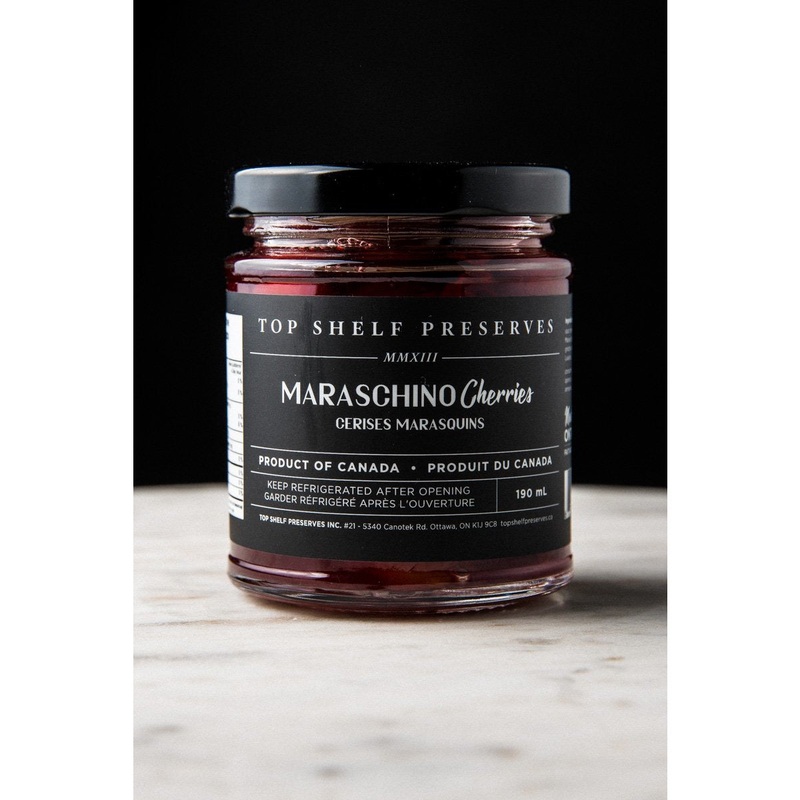 Top Shelf Preserves Maraschino Cherries