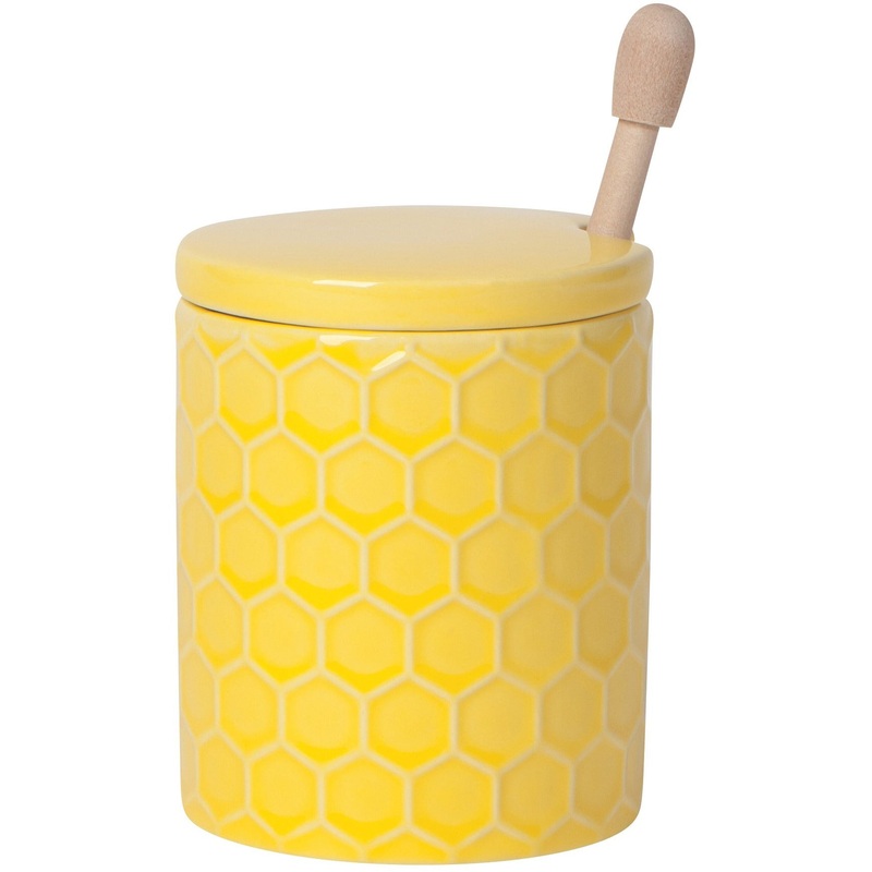 Yellow Honey Pot