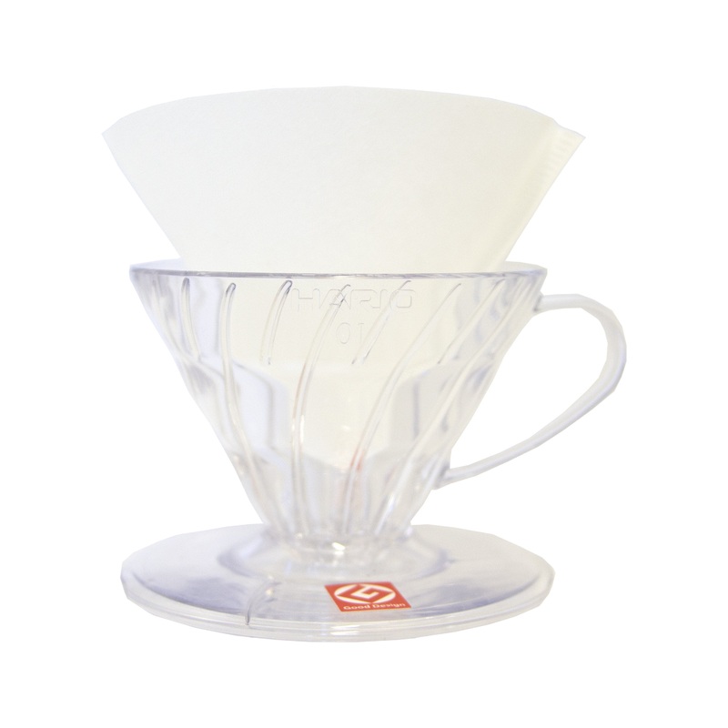 Hario Plastic Dripper V60-01