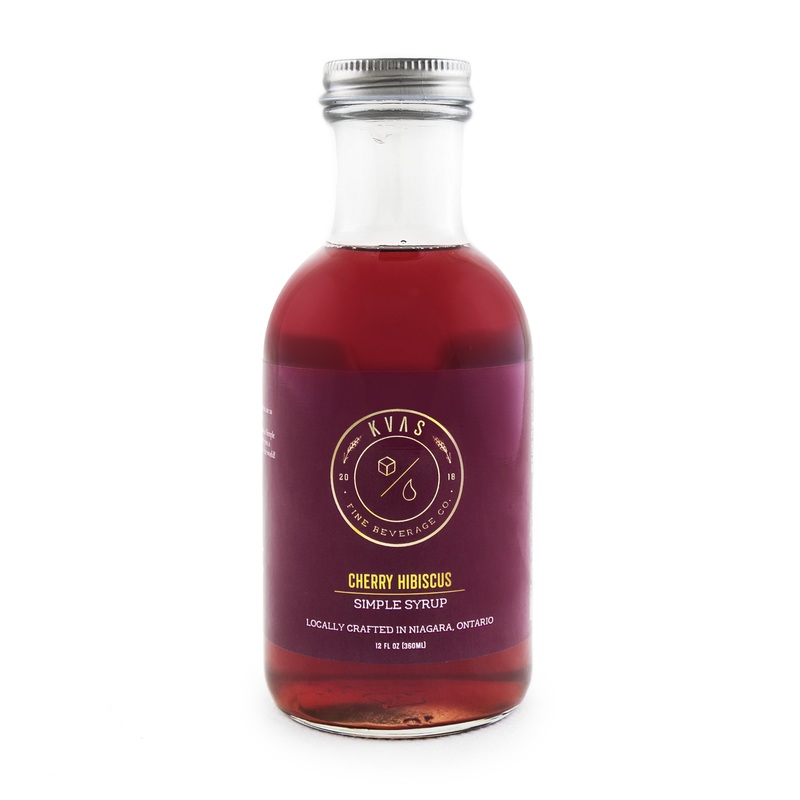 Kvas Cherry Hibiscus Syrup