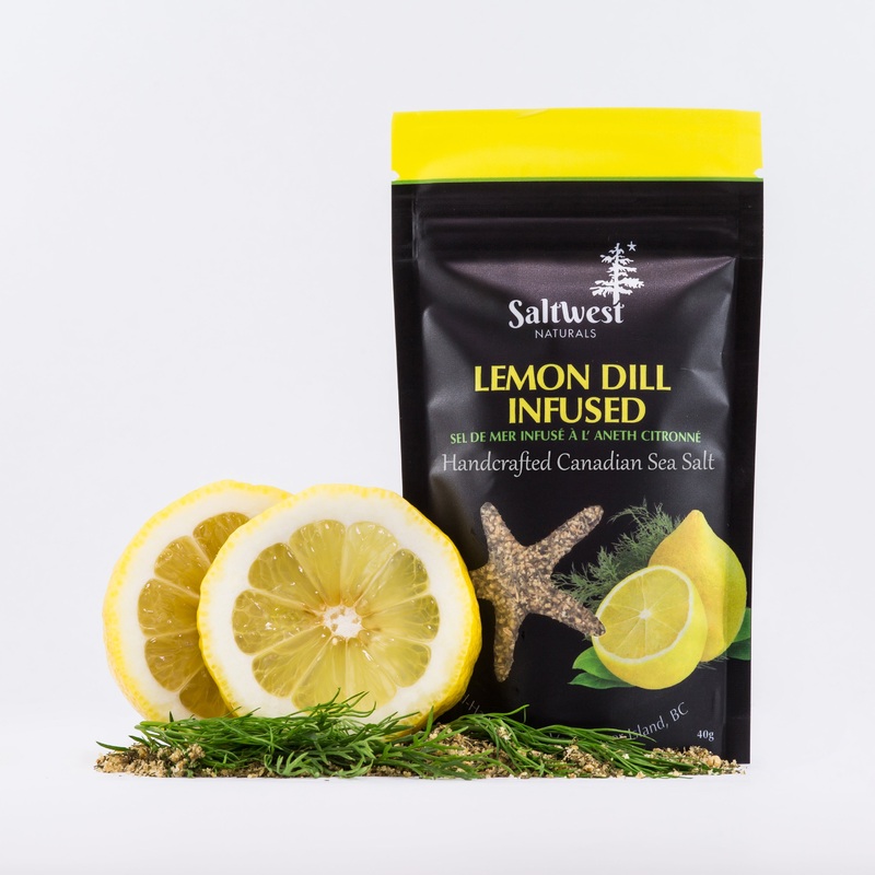 Saltwest Organic Lemon Dill Sea Salt