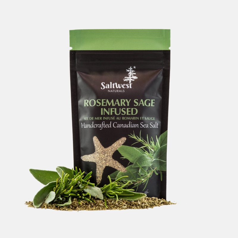 Saltwest Organic Rosemary Sage Sea Salt