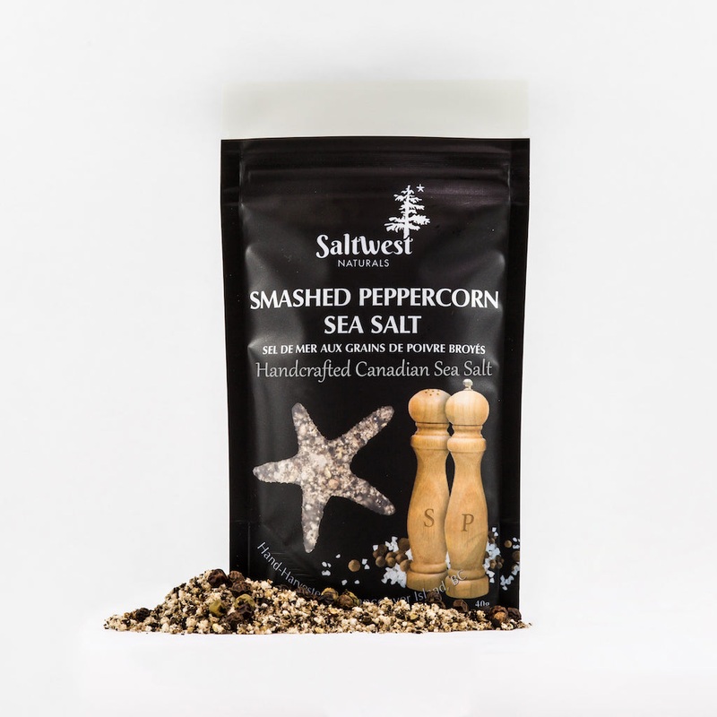 Saltwest SmasheD Peppercorns & Sea Salt