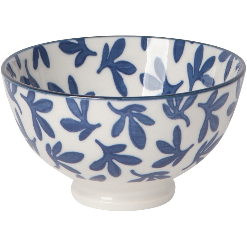 Small Blue Floral Bowl