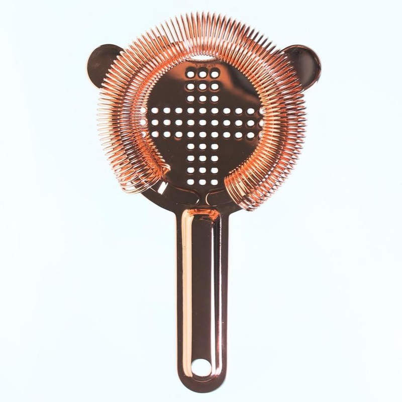 Copper Cocktail Strainer
