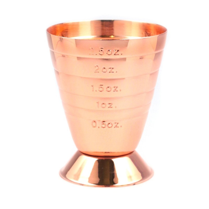 Copper Multilevel Bar Jigger