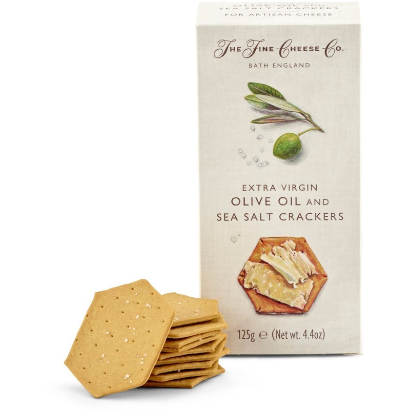 Extra Virgin Olive Oil & Sea Salt Crackers