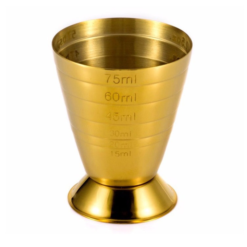 Gold Multilevel Bar Jigger