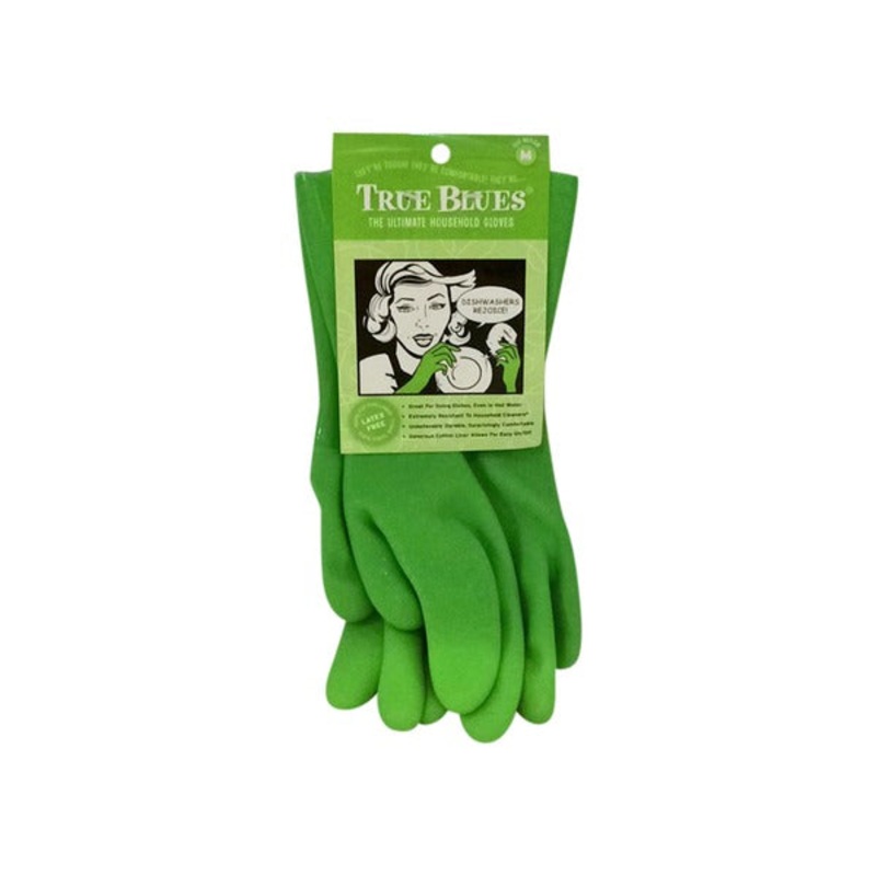 Large True Blue Gloves - Green