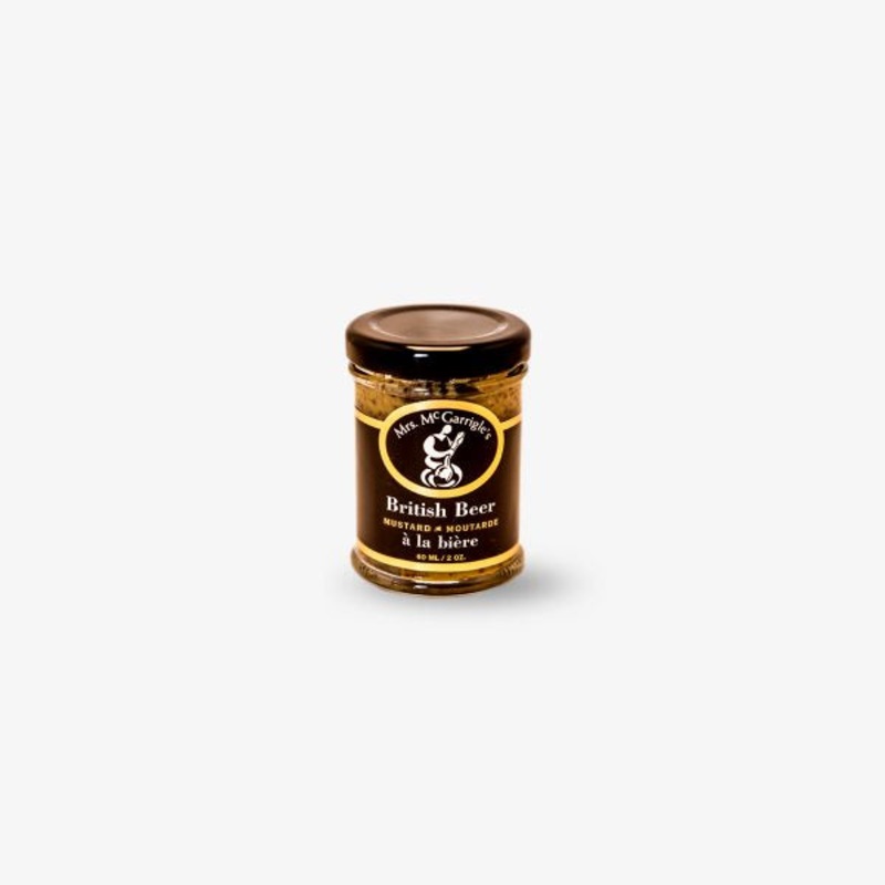 Mrs. McGarrigle's British Beer Mustard 60ml