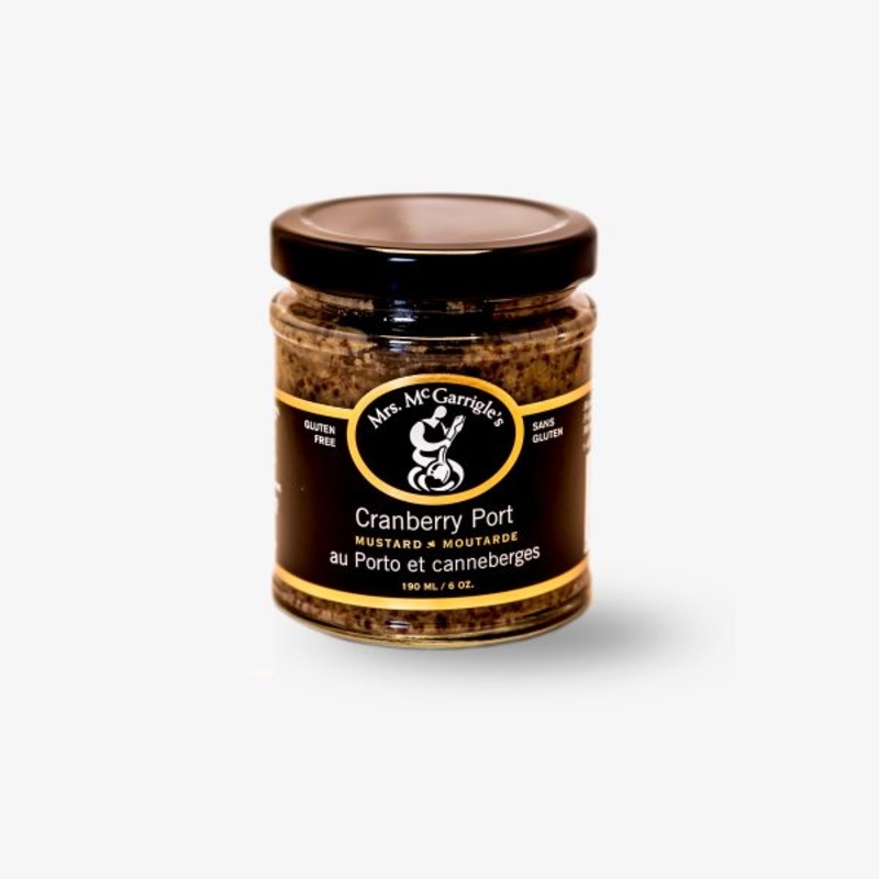 Mrs. McGarrigle's Cranberry Port Mustard