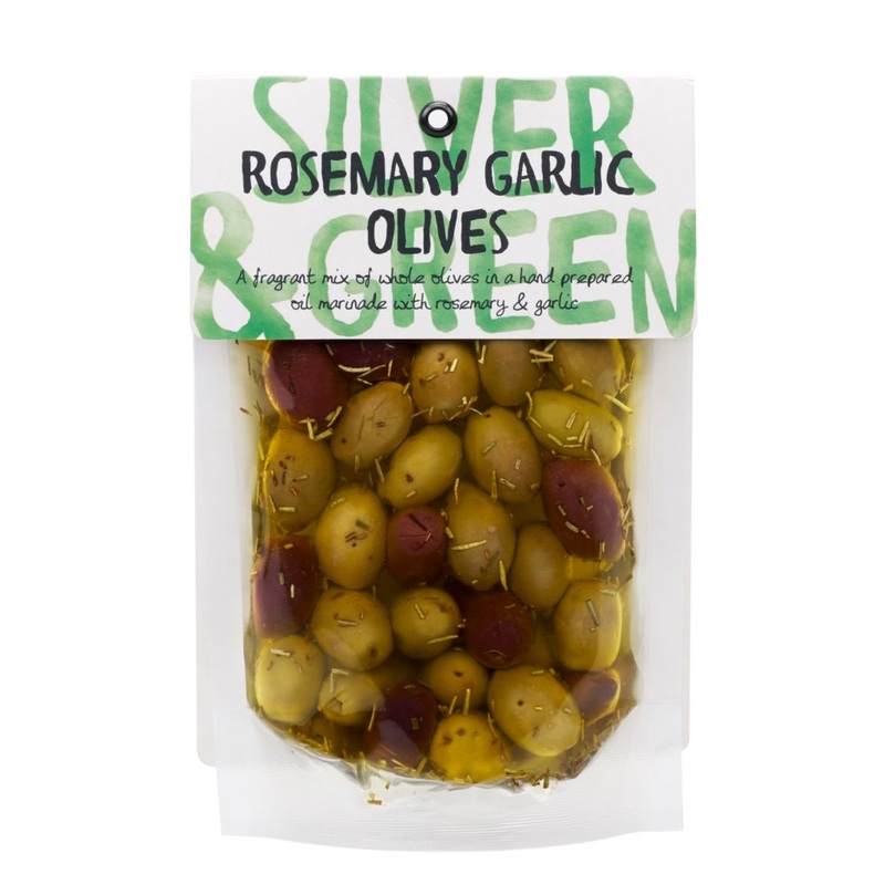 Rosemary Garlic Mixed Olives