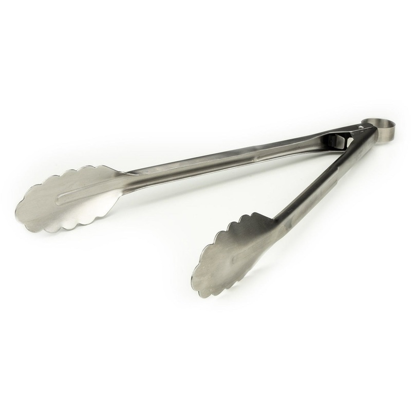 Stainless Steel Locking Tongs 9.5"