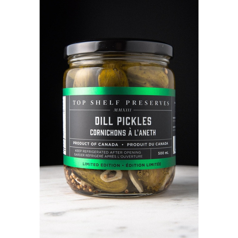 Top Shelf Preserves Dill Pickles