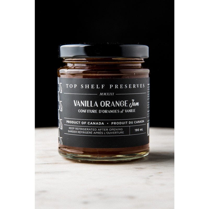 Top Shelf Preserves Vanilla Orange Jam