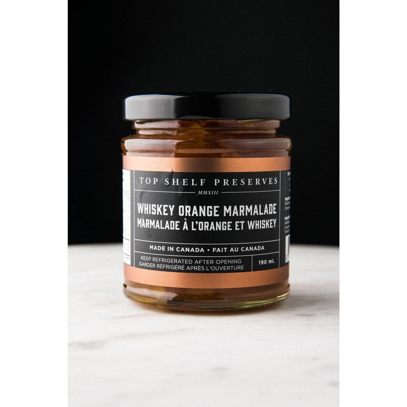 Top Shelf Preserves Whiskey Orange Marmalade
