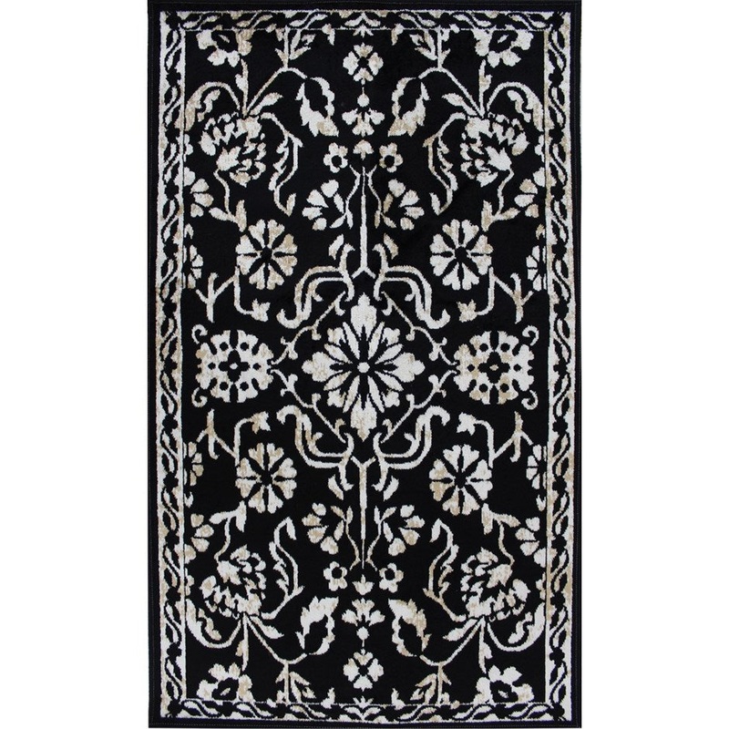 2' x 4' Rug - Naya Black