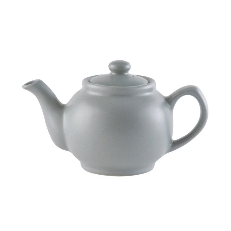 Grey 6 Cup Teapot