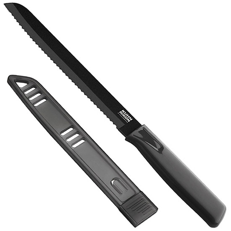 Kuhn Rikon Bread Knife - Black