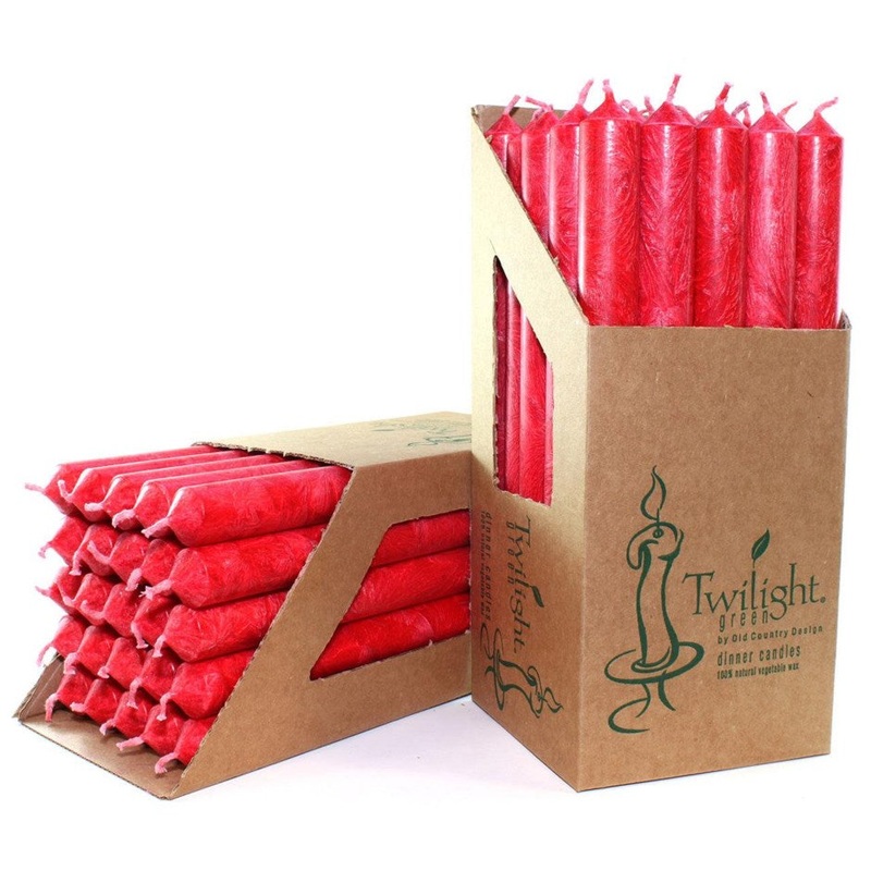 Red Dinner Candle