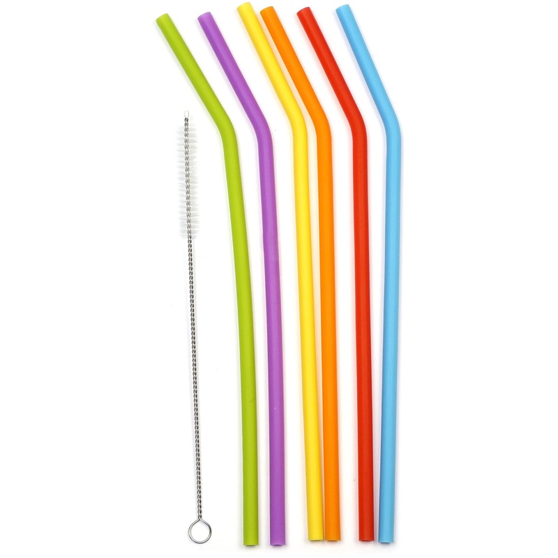 Silicone Straw Set