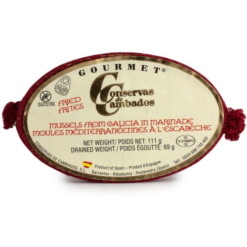Conservas Cambados Mussels in Galicia Marinade