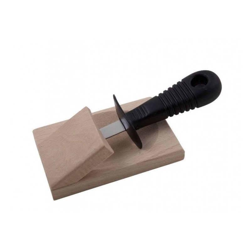 Laguiole Black Oyster Shucking Set