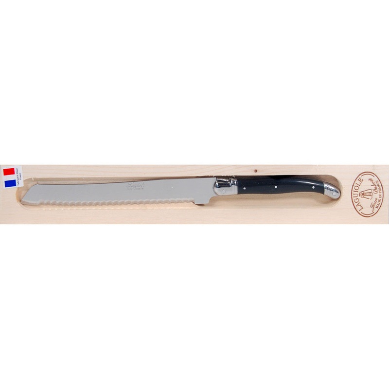 Laguiole Bread Knife Black