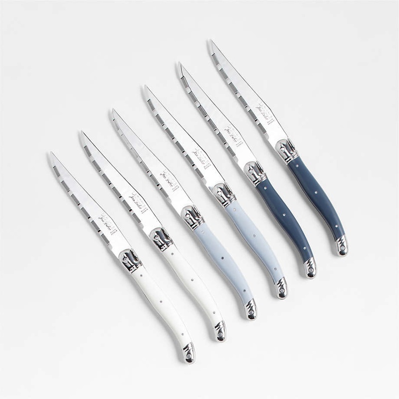 Laguiole Steak Knife Set - Sea