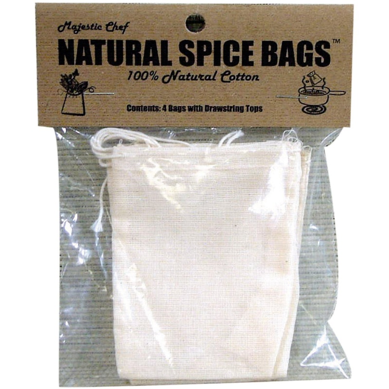 Natural Cotton Spice Bags