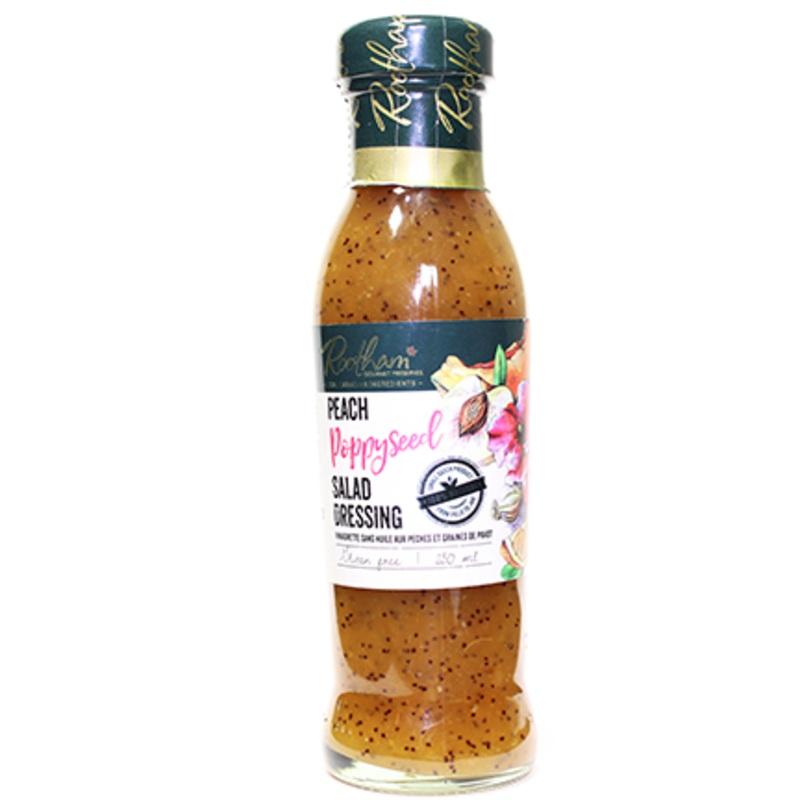 Peach Poppy Seed Salad Dressing
