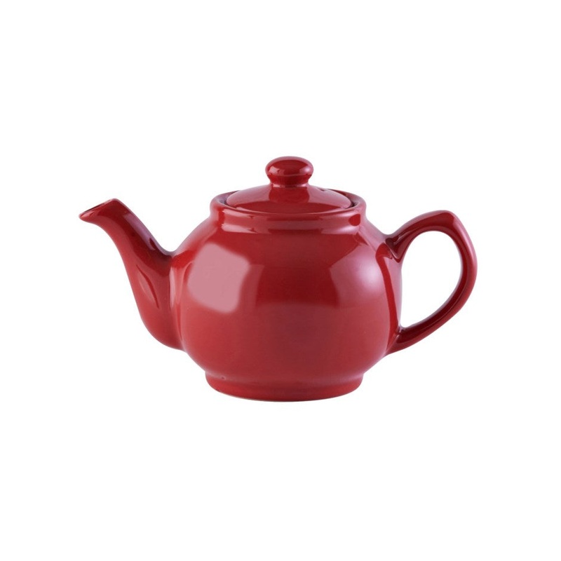Red 2 Cup Teapot