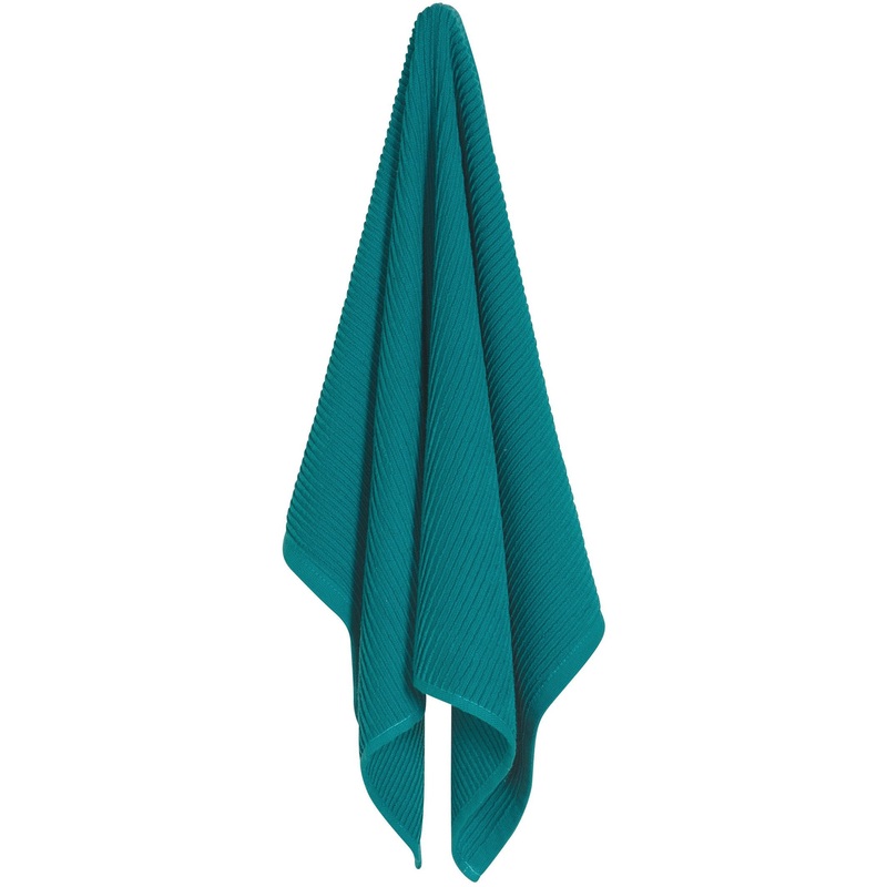 Ripple Dishtowel - Peacock
