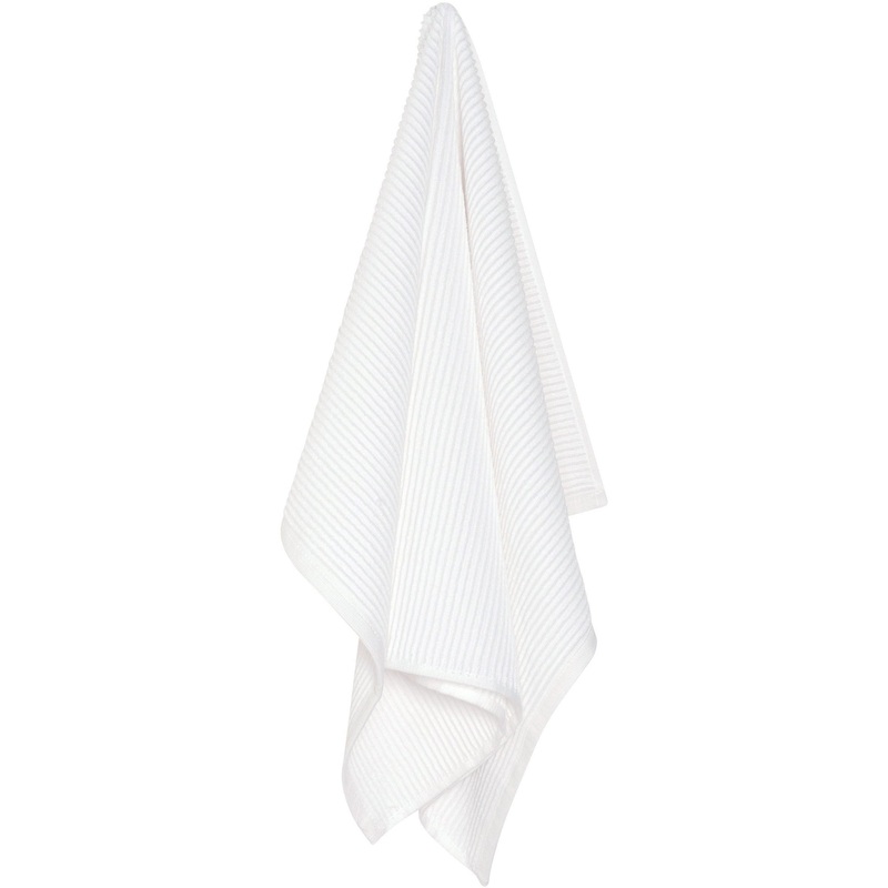 Ripple Dishtowel - White