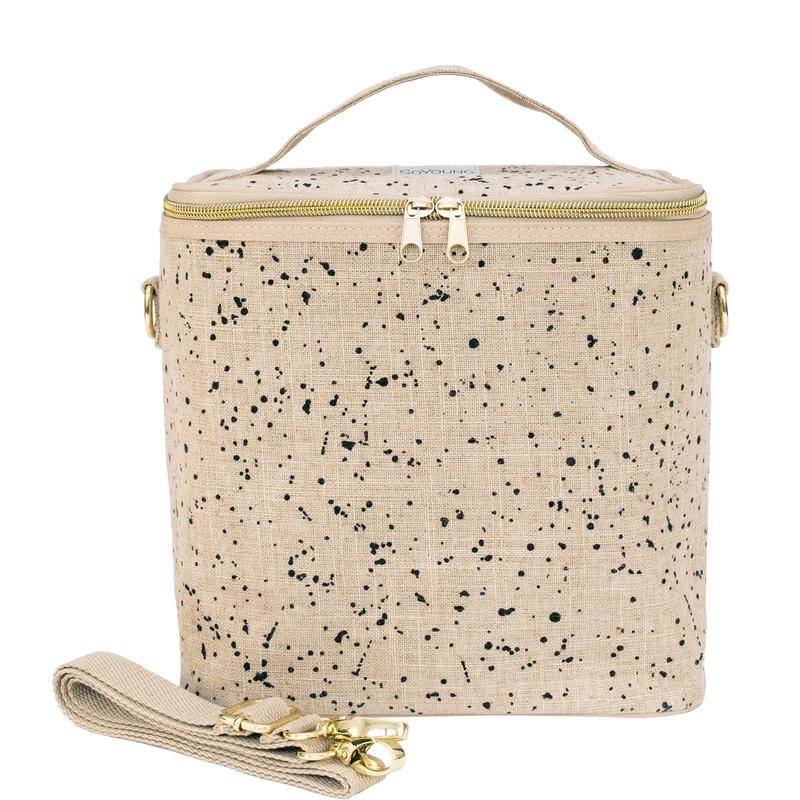 Splatter Linen Lunch Poche